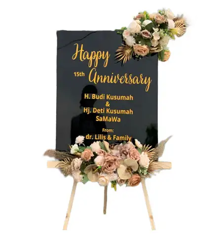 Papan Bunga Akrilik Pandanblole